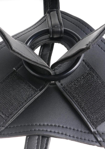 King Cock Strap on Harness with Dildo 8In - Caramel