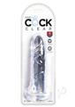 King Cock Clear Dildo 6In - Clear
