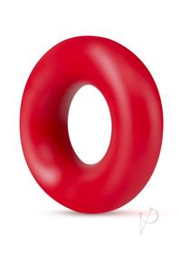 Stay Hard Donut Cock Rings (2 Pack) - Red