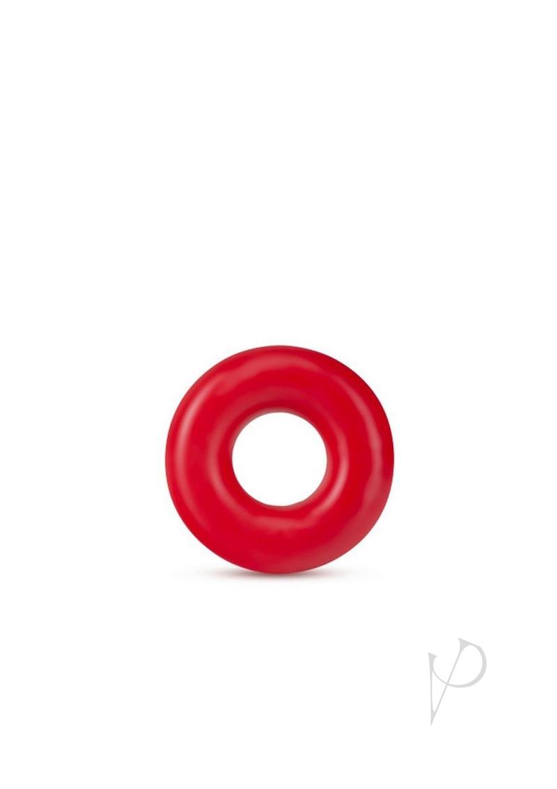 Stay Hard Donut Cock Rings Oversized (2 Pack )- Red