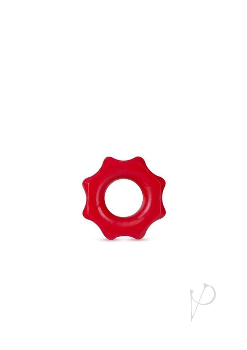 Stay Hard Nutz Cock Ring - Red