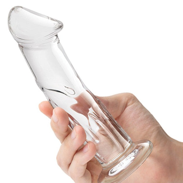 Cloud 9 Lingerie | Adult Toy Store in Corpus Christi | 6-INCH REALISTIC GLASS DILDO