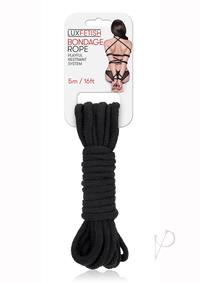 Lux Fetish Bondage Rope 5M - Black