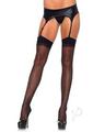 Leg Avenue Sheer Backseam Stocking - Os - Black