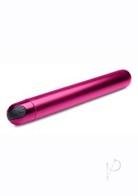 Bang! 10X Slim Metallic Rechargeable Bullet - Pink