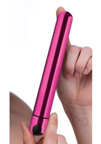 Bang! 10X Slim Metallic Rechargeable Bullet - Pink