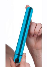 Bang! 10X Slim Metallic Rechargeable Bullet - Blue