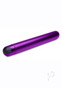 Bang! 10X Slim Metallic Rechargeable Bullet - Purple