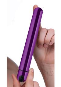 Bang! 10X Slim Metallic Rechargeable Bullet - Purple