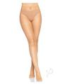Leg Avenue Fishnet Crystalized Tights with Multi-sized Iridescent Rhinestones - Os - Caramel