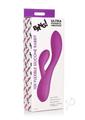 Bang! 10X Flexible Rechargeable Silicone Rabbit - Purple