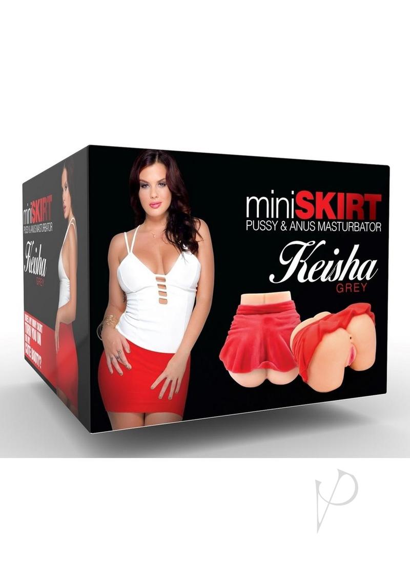Keisha Grey Mini Skirt