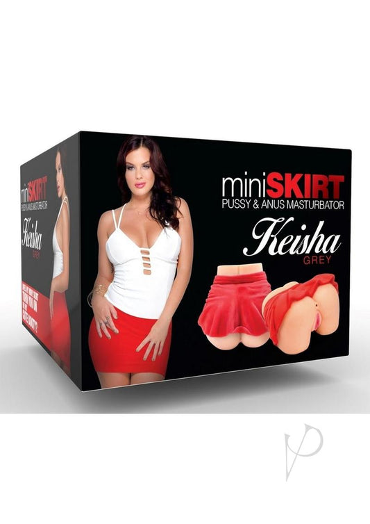 Keisha Grey Mini Skirt