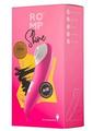 Romp Shine Rechargeable Silicone Clitoral Air Stimulator - Pink/white
