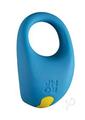Romp Juke Rechargeable Silicone Cock Ring - Blue