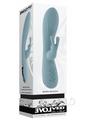 Boss Bunny Rechargeable Silicone Rabbit Vibrator - Blue