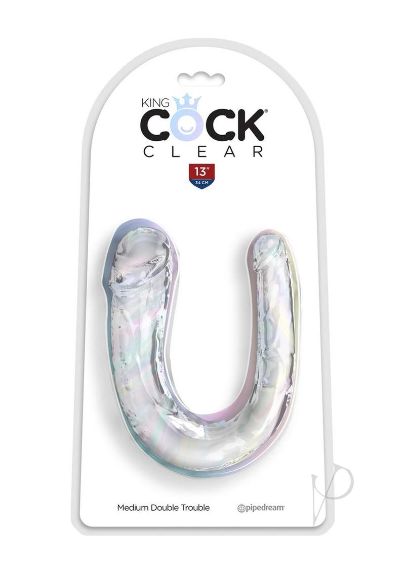 King Cock Clear Double Trouble - Medium