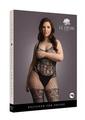 Le Desir Lace and Fishnet Bodystocking - Queen - Black