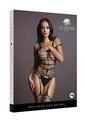 Le Desir Shredded Bodystocking - O/s - Black