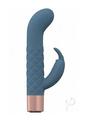Loveline Devotion Silicone Rechargeable 10 Speed Mini Rabbit - Blue