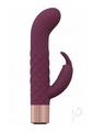 Loveline Devotion Silicone Rechargeable 10 Speed Mini Rabbit - Burgundy