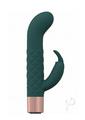 Loveline Devotion Silicone Rechargeable 10 Speed Mini Rabbit - Forest Green