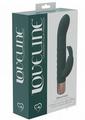 Loveline Devotion Silicone Rechargeable 10 Speed Mini Rabbit - Forest Green