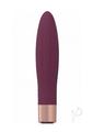 Loveline Fame Silicone Rechargeable 10 Speed Mini Vibrator - Burgundy