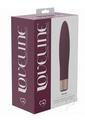 Loveline Fame Silicone Rechargeable 10 Speed Mini Vibrator - Burgundy