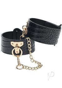Ouch! Rome Collection Leg Cuffs - Black