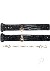 Ouch! Rome Collection Leg Cuffs - Black