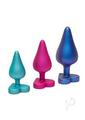 Romp Luster Silicone Anal Plug - Purple/pink