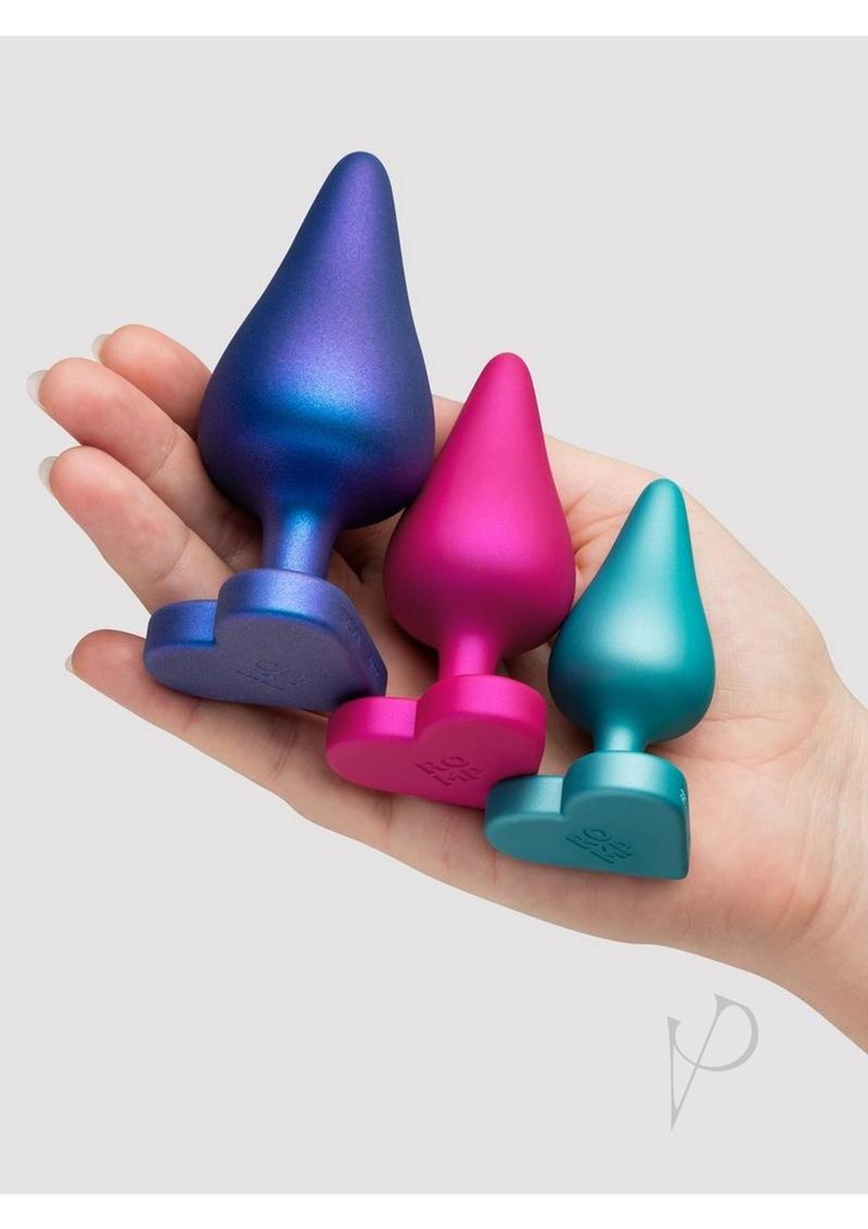 Romp Luster Silicone Anal Plug - Purple/pink