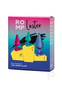 Romp Luster Silicone Anal Plug - Purple/pink