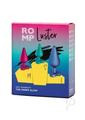 Romp Luster Silicone Anal Plug - Purple/pink