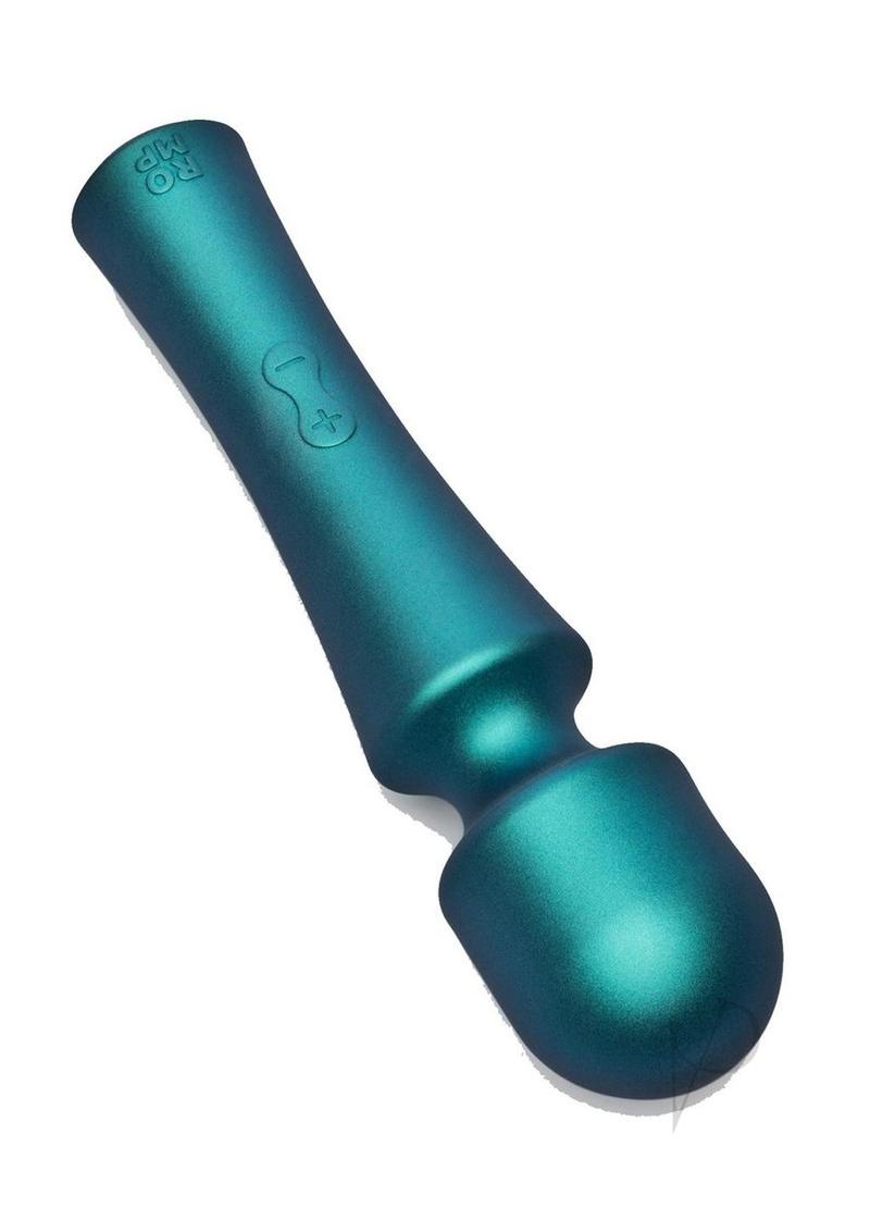 Romp Presto Rechargeable Silicone Wand - Teal