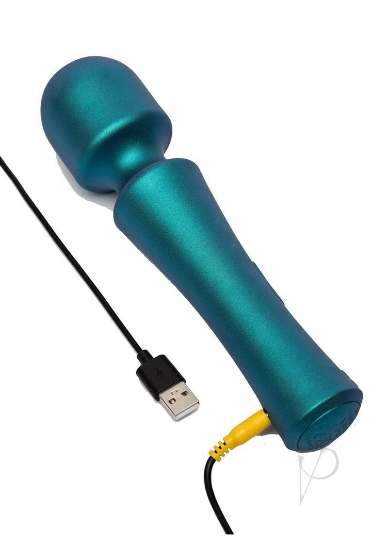 Romp Presto Rechargeable Silicone Wand - Teal