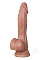 Dr. Skin Silicone Dr. Brody Rechargeable Vibrating Dildo 8.75In - Caramel
