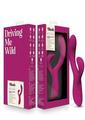 Blush Collection Quinn Rechargeable Silicone Rabbit Vibrator - Burgundy