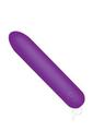 Bang Tapered Flexible Silicone Rechargeable Bullet - Purple
