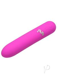 Bang Tapered Flexible Silicone Rechargeable Bullet - Pink