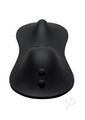 Cowgirl Rodeo Rumbler Grinding Vibrating Tapping Rechargeable Silicone Dildo - Black