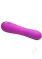 Bang! Thrusting Rechargeable Silicone Vibrator - Purple