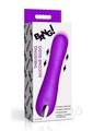 Bang! Thrusting Rechargeable Silicone Vibrator - Purple