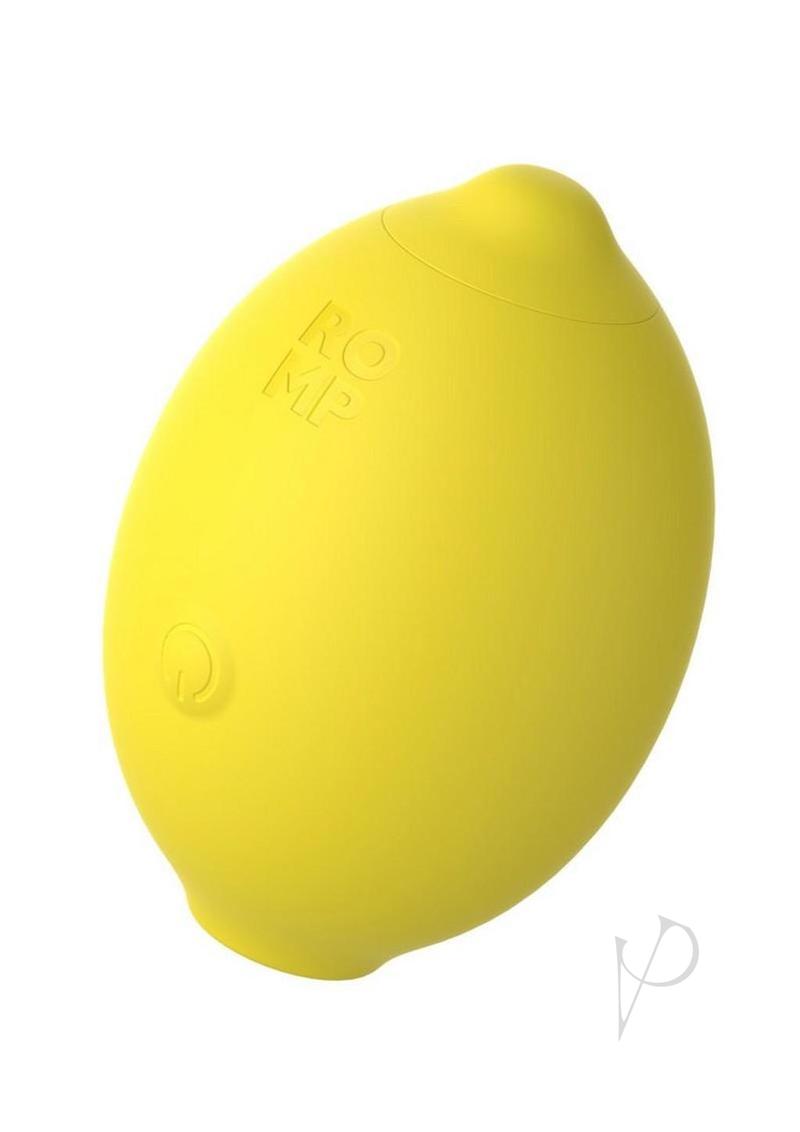 Romp Lemon Crush Clitoral Stimulator with Pleasure Air - Yellow