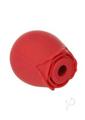 M`lady Rose Silicone Rechargeable Clitoral Suction Stimulator - Red