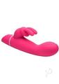 Bang! Come Hither Rechargeable Silicone Rabbit Vibrator - Pink