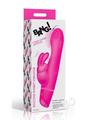 Bang! Come Hither Rechargeable Silicone Rabbit Vibrator - Pink
