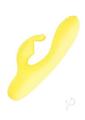 Sorbet Lemon Rechargeable Silicone Rabbit - Yellow