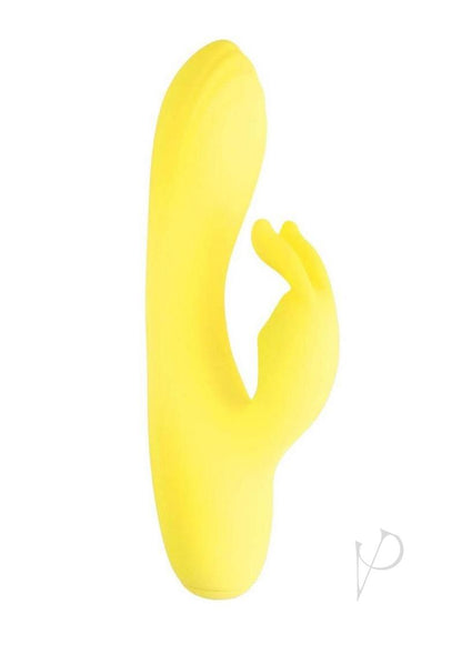 Sorbet Lemon Rechargeable Silicone Rabbit - Yellow